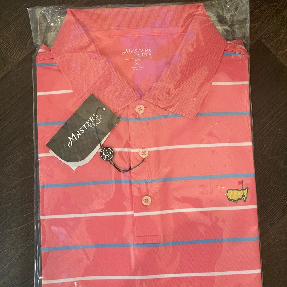 Masters golf polo XL nwt